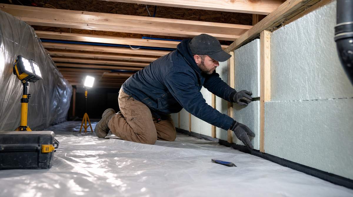 Crawl Space Insulation in Evergreen, CO: Vapor Barriers, R-Values & Costs - Insulation Nation Denver Metro